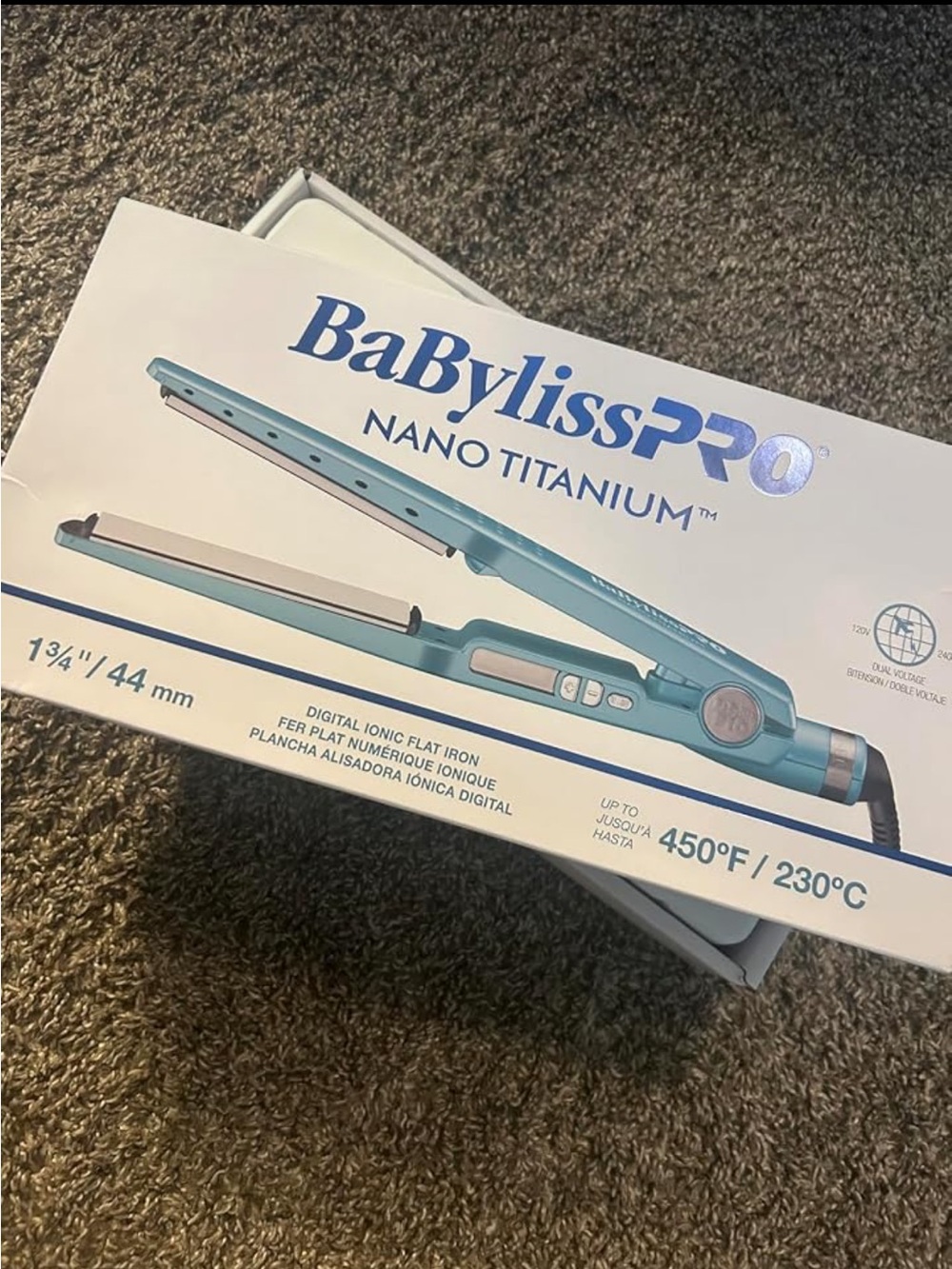 Nano Titanium Iconic Straightening Iron
